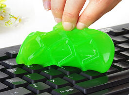 Foto van Computer laptop keyboard cleaning mud dust removal glue kit soft rubber car digital