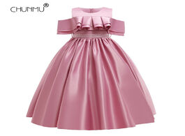 Foto van Baby peuter benodigdheden girls formal first communion dress for kids girl princess dresses elegant 