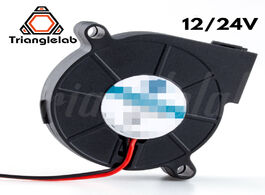Foto van Computer trianglelab 5015 blower fan high quality ball bearing cooling dc 12v 24v brushless heat dis