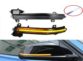 Foto van Auto motor accessoires car led dynamic rearview mirror light turn signal indicator blinker for bmw f