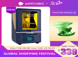 Foto van Computer newest anycubic photon mono se 3d printer app remote control lcd uv printing high speed res