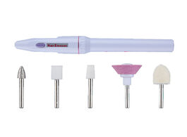 Foto van Schoonheid gezondheid 5 in 1 mini electric nail drill apparatus for manicure gel cuticle remover ped