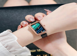 Foto van Horloge luxury watches quartz stainless steel dial casual bracele watch high end bracelet for women 