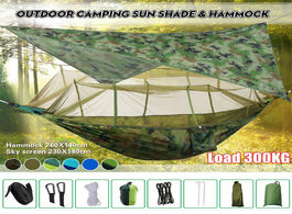 Foto van Meubels lightweight portable camping hammock and tent awning rain fly tarp waterproof mosquito net c