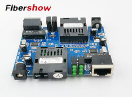 Foto van Telefoon accessoires fast ethernet fiber media transceiver converter switch half board single mode s