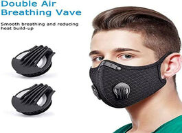 Foto van Beveiliging en bescherming 1pc with 10 filters half face reusable activated carbon dustproof respira