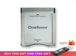 Foto van Computer new store promotion!!! sd card adapter onefavor pcmcia reader for mercedes benz mp3 memory