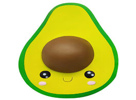 Foto van Speelgoed jumbo avocado squishy cute slow rising soft squeeze toy simulation sweet scented stress re