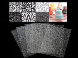 Foto van Huis inrichting 6pcs bakeware texture sheet set cookie mat sugar craft decoration baking tools fonda