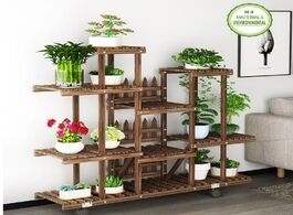 Foto van Meubels flower rack plant stand multi wood shelves bonsai display shelf indoor outdoor yard garden p