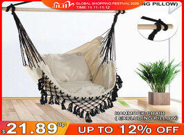 Foto van Meubels 130 x100 x100cm nordic style home garden hanging hammock chair outdoor indoor dormitory swin