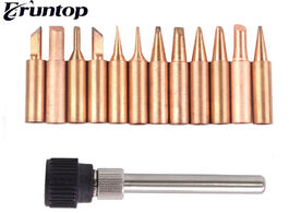 Foto van Gereedschap 1set pure copper 900m soldering iron tip for hakko 936 rework station tips