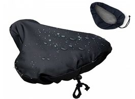 Foto van Sport en spel waterproof bicycle seat rain cover with drawstring protection j4