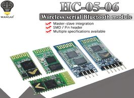 Foto van Elektronica componenten hc 05 06 rf wireless bluetooth transceiver slave module rs232 ttl to uart co