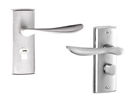 Foto van Bevestigingsmaterialen internal door handle set lever locks lockset bedroom privacy dual latch with 