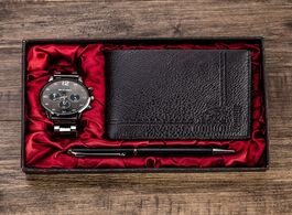 Foto van Horloge men s gift set beautifully packaged watch wallet pen creative combination