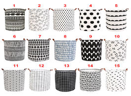 Foto van Huis inrichting foldable laundry basket large capacity hamper dirty clothes storage organizer bucket