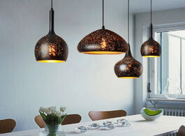 Foto van Lampen verlichting nordic theme restaurant pendant light loft industrial for coffe bar hollowing out
