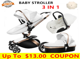 Foto van Baby peuter benodigdheden aulon luxury stroller 3 em 1 free shipping high land scape fashion carriag