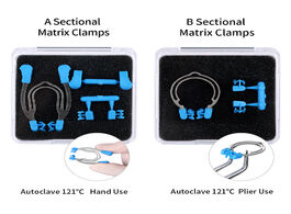 Foto van Schoonheid gezondheid dental sectional contoured matrix clip matrices clamps wedges dentist tools th