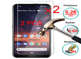 Foto van Telefoon accessoires 2 pieces 9h hard glass protective screen protector film for nokia 7.2 6.2 7 6 5