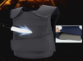 Foto van Beveiliging en bescherming men women breathable anti cut shockproof vests with plate outdoor sports 
