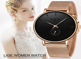 Foto van Horloge 2020lige brand luxury women casual watch waterproof wristwatch fashion dress full stainless 