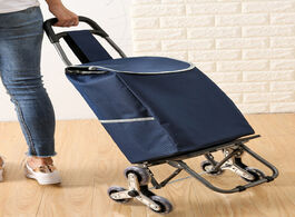 Foto van Huis inrichting b life collapsible reusable trolley shopping hand truck waterproof foldable utility 