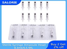 Foto van Schoonheid gezondheid 0.3ml 0.5 ml disposable sterile syringe ampoule head for hyaluronic pen atomiz