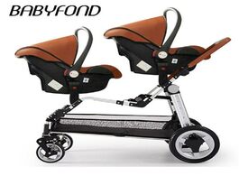 Foto van Baby peuter benodigdheden 2020 new newborn twin stroller cradle portable safety basket general car s