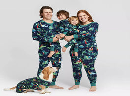 Foto van Baby peuter benodigdheden dinosaur family christmas clothes cotton pajamas boys and girls parent chi