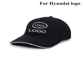 Foto van Auto motor accessoires car logo for hyundai baseball cap hat embroidery adjustable casual trucket fa