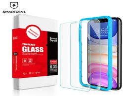 Foto van Telefoon accessoires smartdevil screen protector for iphone 12 pro max 11 7 8 plus curved tempered g