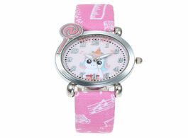 Foto van Horloge baby girl watch beautiful unicorn watches for girls boys kids plastic clock children wristwa