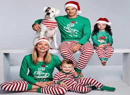 Foto van Baby peuter benodigdheden family christmas pajamas set matching clothes 2020 xmas adult kids romper 