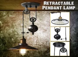 Foto van Lampen verlichting e27 black vintage industrial pendant light nordic retro iron lampshade loft ediso