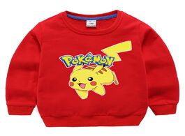 Foto van Speelgoed takara tomy pokemon pikachu printed hoodies long sleeves cotton children boys girls kids s