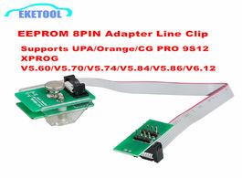 Foto van Auto motor accessoires eeprom adapter 8pin line clip soic 8 sop8 test socket supports xprog v6.12 up