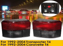 Foto van Auto motor accessoires 1 pair smoked red transporter tail light lamps cover rear bumper brake lamp f