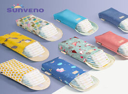 Foto van Baby peuter benodigdheden sunveno diaper bag organizer reusable waterproof fashion prints wet dry cl