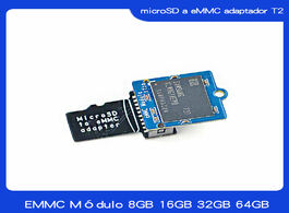 Foto van Computer original emmc module 8gb 16gb 32gb 64gb with microsd turn adapter