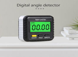 Foto van Gereedschap electronic digital angle protractor magnetic inclinometer level box gauge meter finder b