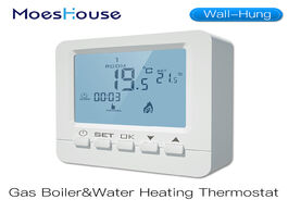 Foto van Woning en bouw wall hung gas boiler thermostat water heating temperature controller programmable bat