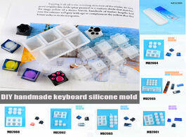 Foto van Huis inrichting silicone pendant mould dried flower resin decorative craft diy cat claw keyboard cap