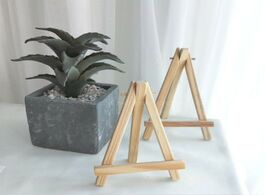 Foto van Huis inrichting w g mobile phone support small easel wooden creative decoration triangle bracket pin