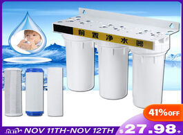 Foto van Huishoudelijke apparaten water purifier 3 filter cartridge pp udf cto system filters for household s