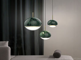 Foto van Lampen verlichting nordic marble ball pendant lights simple modern bedroom bedside hanging lamp desi
