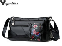 Foto van Tassen women luxury designer pu leather shoulder bags for ladies printed fashion female handbag girl