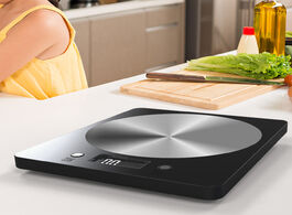 Foto van Huis inrichting 5000g household kitchen scale digital weighing scales electronic food diet measuring