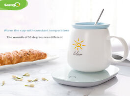 Foto van Huishoudelijke apparaten saengq temperature cup warmer heating mat pad heater for tea coffee milk ho